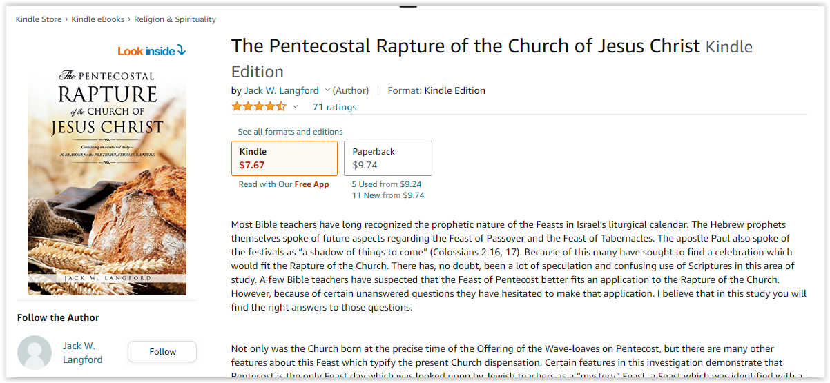Pentecostal Rapture